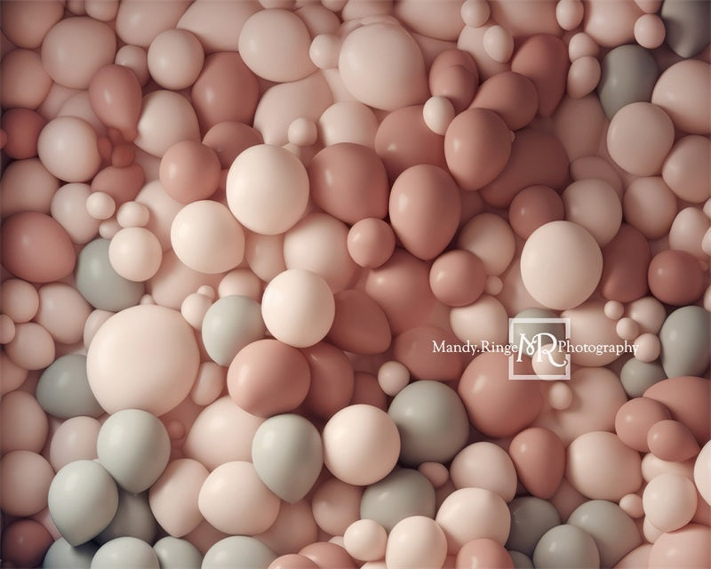 Kate Girl Pink Balloon Party Designed by Mandy Ringe Photography - Kate Backdrop AU