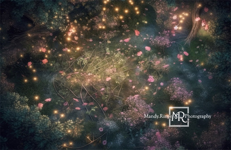 Kate Spring Fairy Forest Floor Backdrop Designed by Mandy Ringe Photography - Kate Backdrop AU