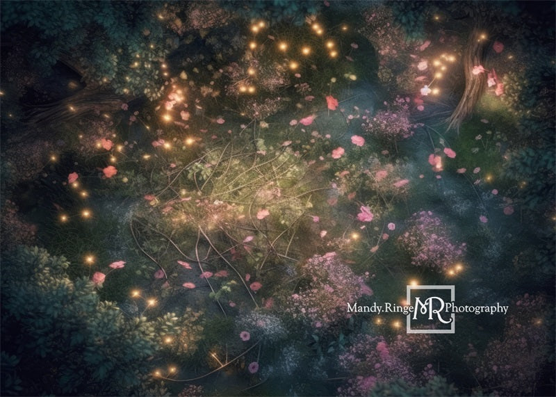 Kate Spring Fairy Forest Floor Backdrop Designed by Mandy Ringe Photography - Kate Backdrop AU