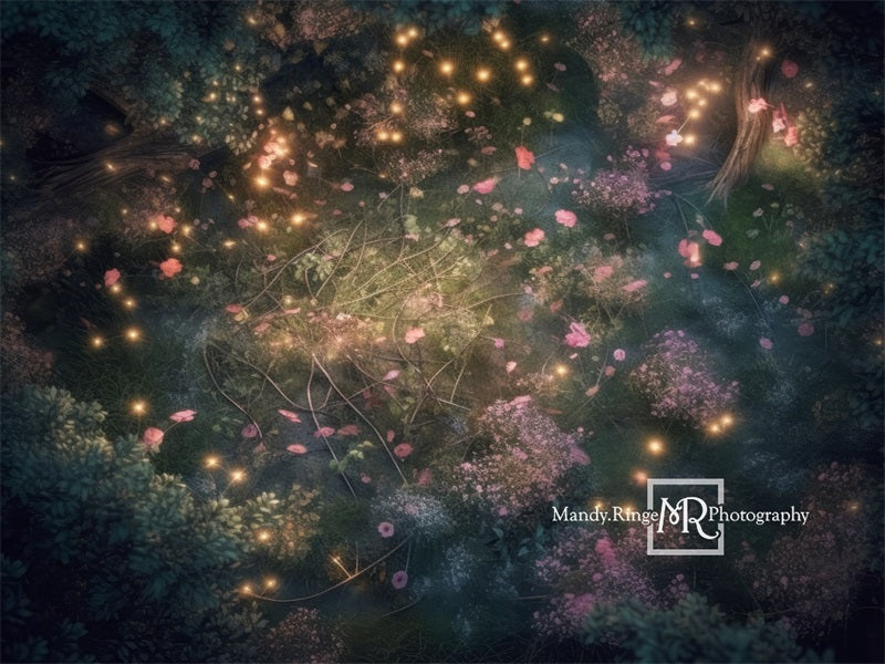 Kate Spring Fairy Forest Floor Backdrop Designed by Mandy Ringe Photography - Kate Backdrop AU
