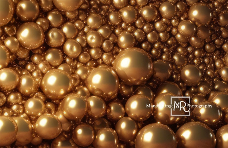 Kate Golden Balloon Party Backdrop Designed by Mandy Ringe Photography - Kate Backdrop AU