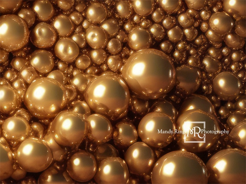 Kate Golden Balloon Party Backdrop Designed by Mandy Ringe Photography - Kate Backdrop AU