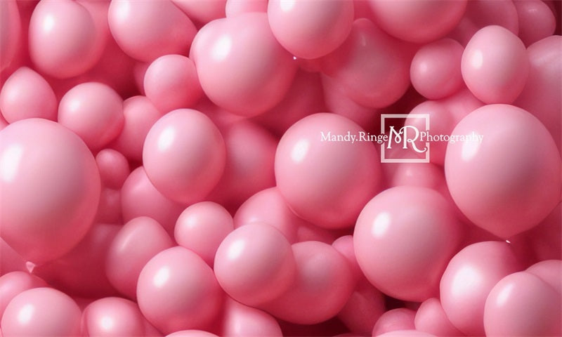 Kate Pink Balloon Wall Backdrop Designed by Mandy Ringe Photography - Kate Backdrop AU