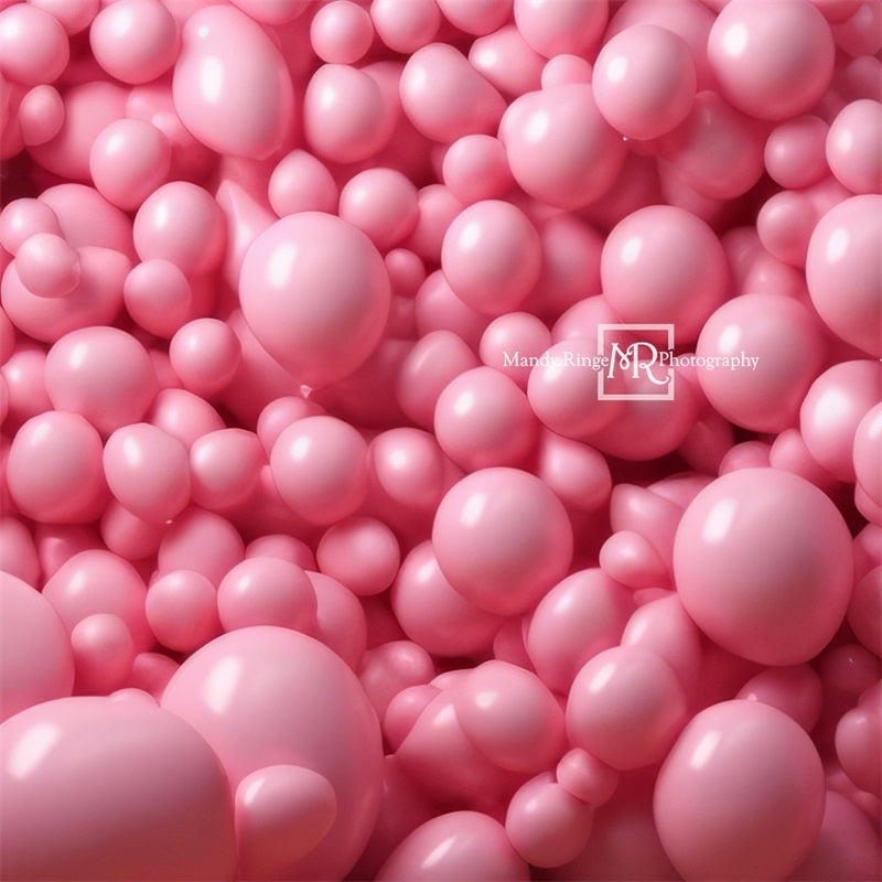Kate Pink Balloon Wall Backdrop Designed by Mandy Ringe Photography - Kate Backdrop AU