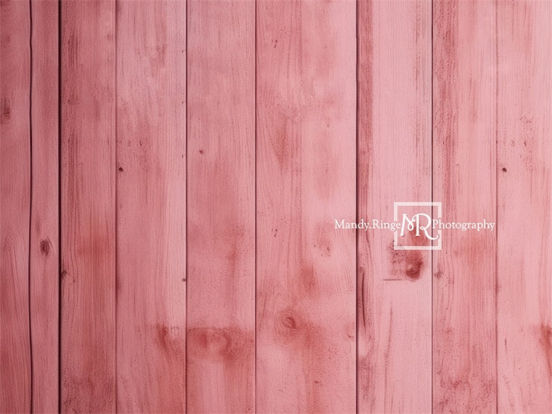 Kate Pink Wood Backdrop Designed by Mandy Ringe Photography - Kate Backdrop AU