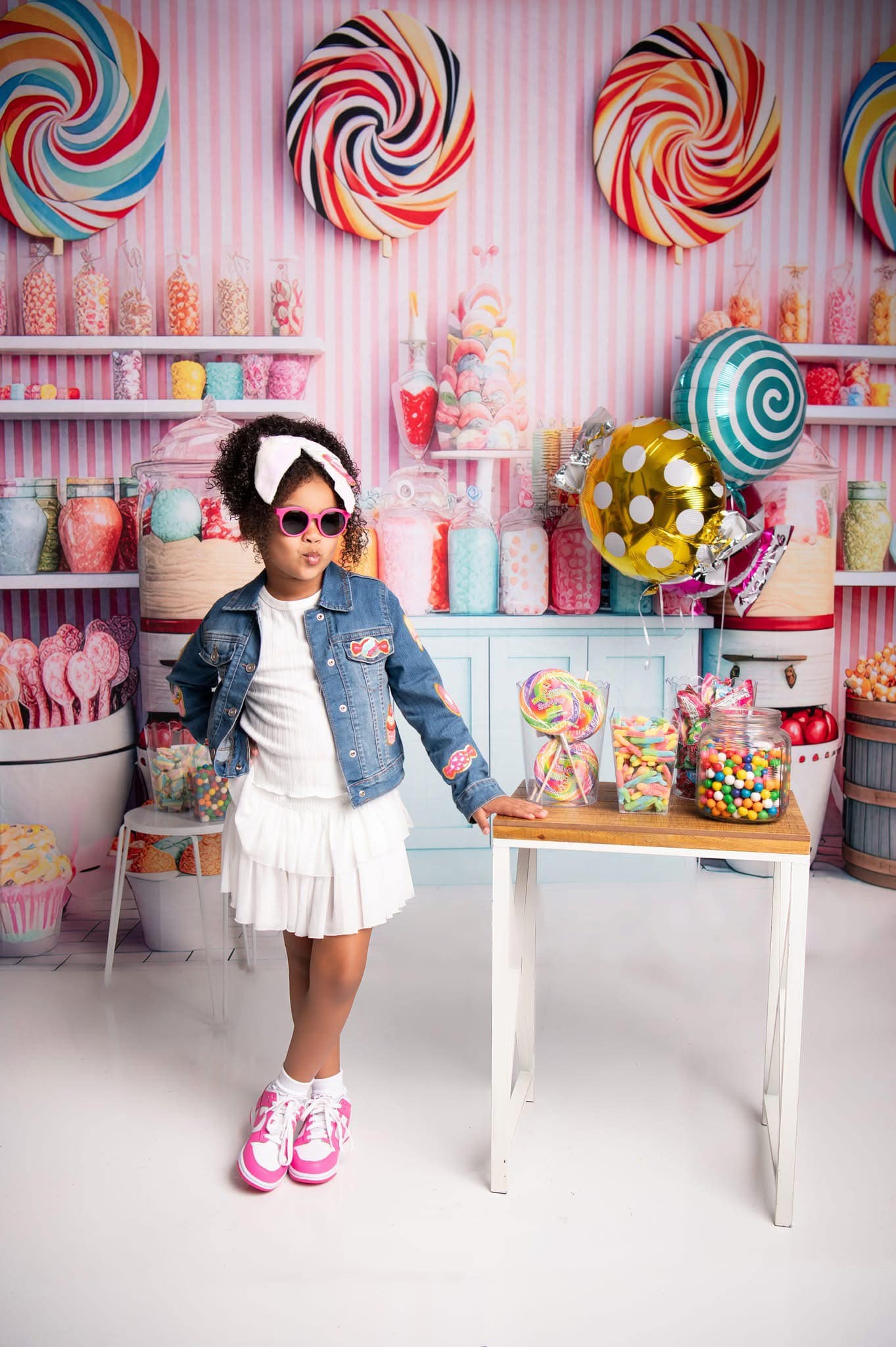Kate Sweet Shoppe Backdrop Candy Designed by Angela Marie Photography - Kate Backdrop AU