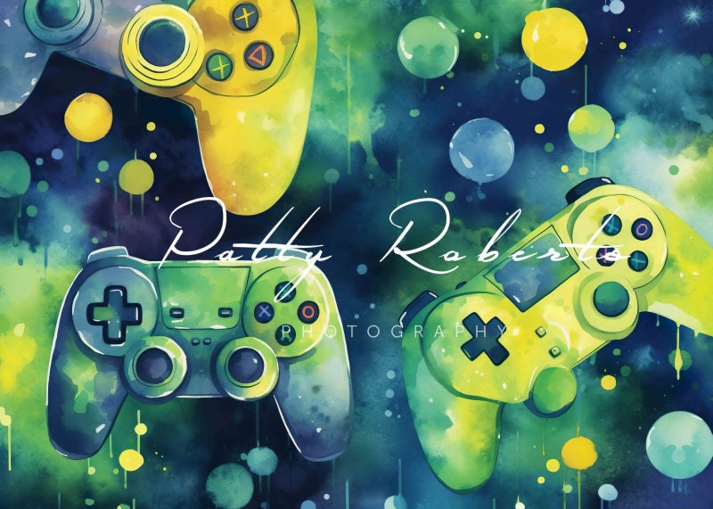 Kate Video Game World Backdrop Designed by Patty Robertss - Kate Backdrop AU