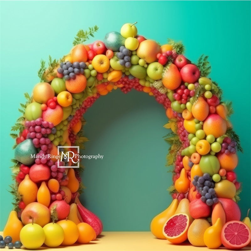 Kate Summer Tutti Fruitti Fruit Arch Backdrop Designed by Mandy Ringe Photography - Kate Backdrop AU