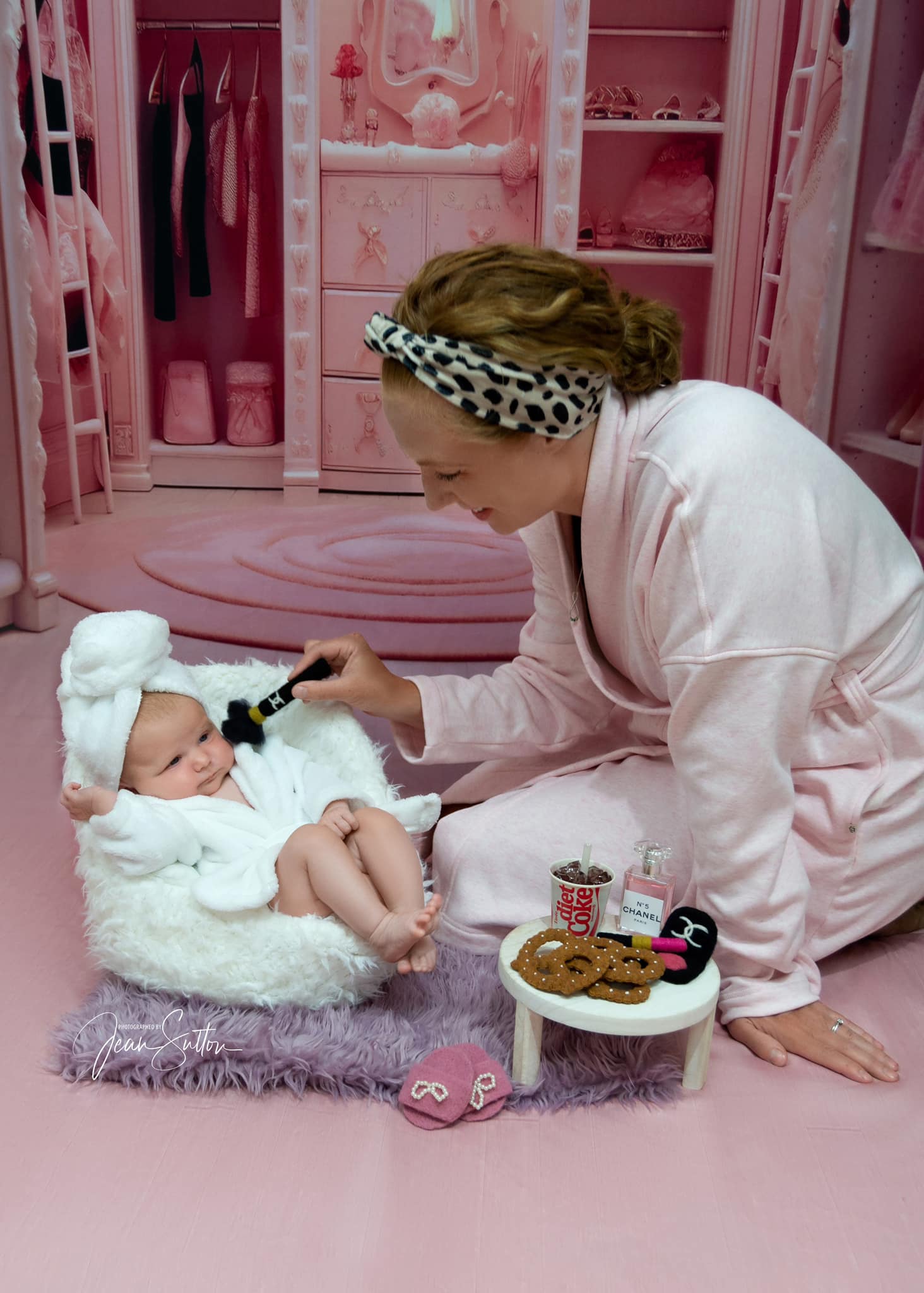 Kate Princess Barbie Pink Room Wardrobe Backdrop Designed by Chain Photography - Kate Backdrop AU
