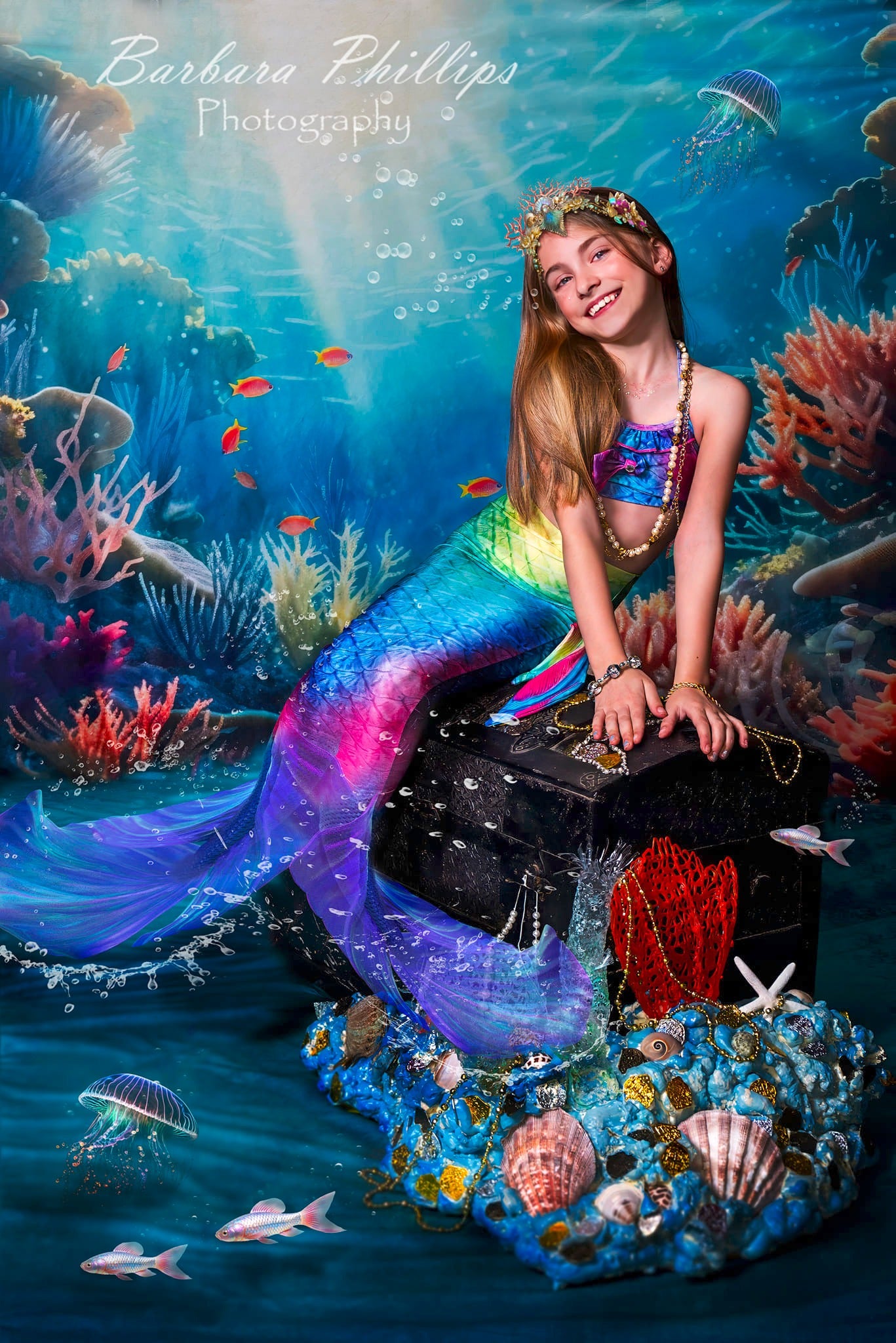 Kate Underwater World Backdrop Designed by Chain Photography - Kate Backdrop AU
