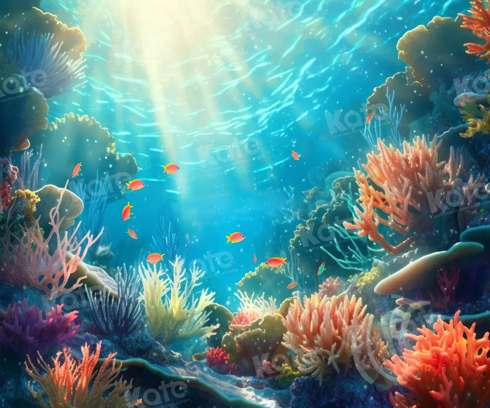 Kate Underwater World Backdrop Designed by Chain Photography - Kate Backdrop AU