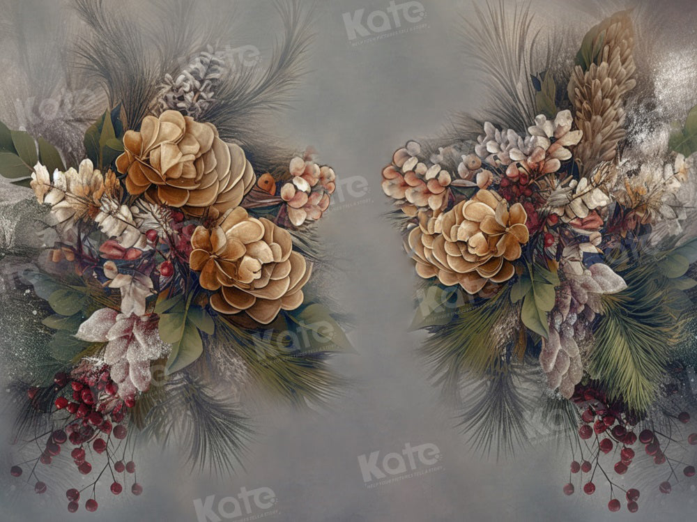 Kate Flower Portrait Backdrop Fine Art for Photography - Kate Backdrop AU