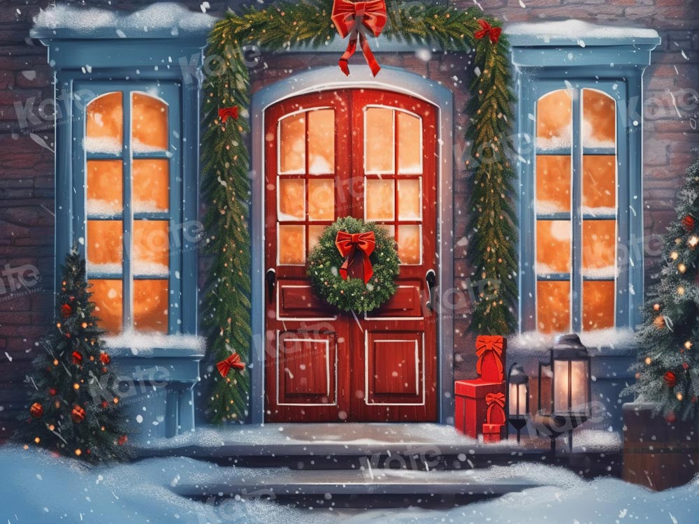 Kate Winter Snow Christmas Backdrop Designed by Chain Photography - Kate Backdrop AU