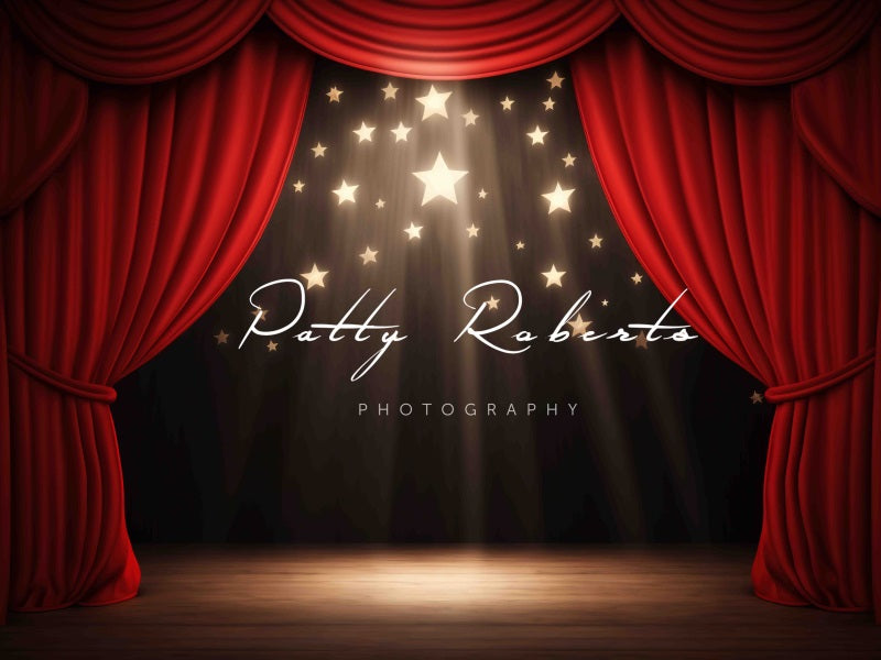 Kate Star Stage Backdrop Designed by Patty Robertss - Kate Backdrop AU