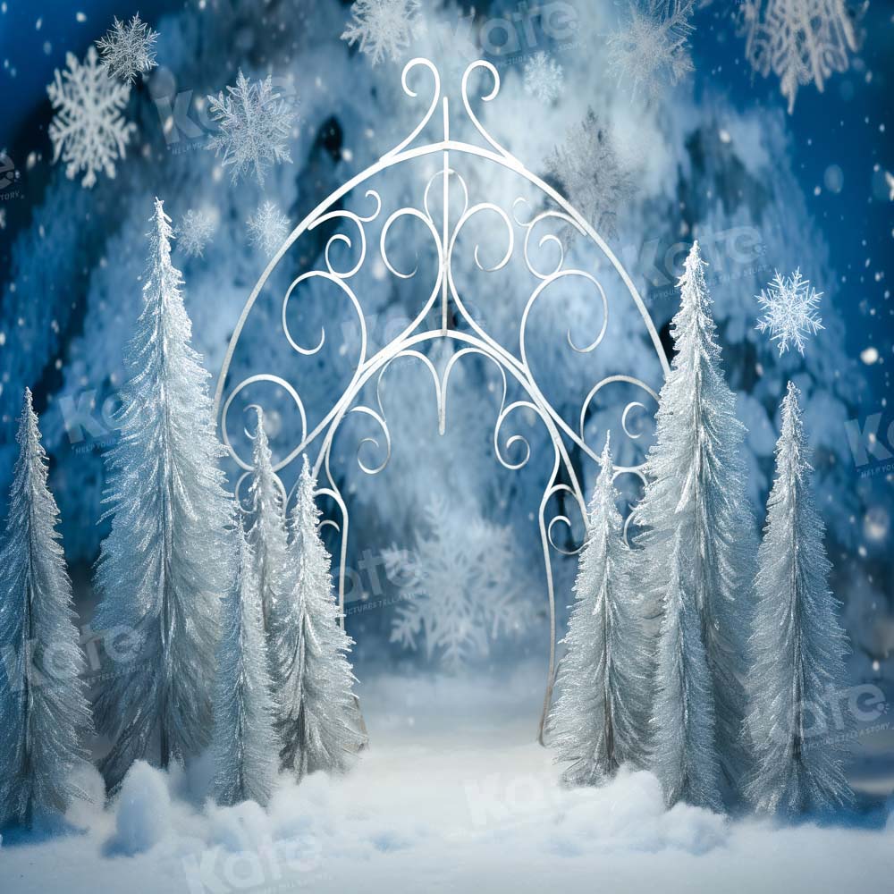 Kate Winter Wonderland Arch Backdrop Designed by Chain Photography - Kate Backdrop AU