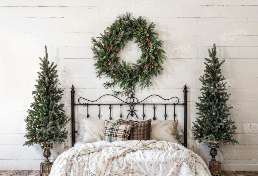 Kate Christmas Tree Room Backdrop Designed by Emetselch - Kate Backdrop AU
