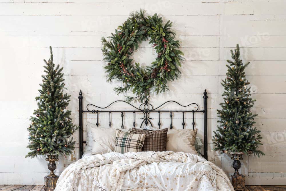 Kate Christmas Tree Room Backdrop Designed by Emetselch - Kate Backdrop AU