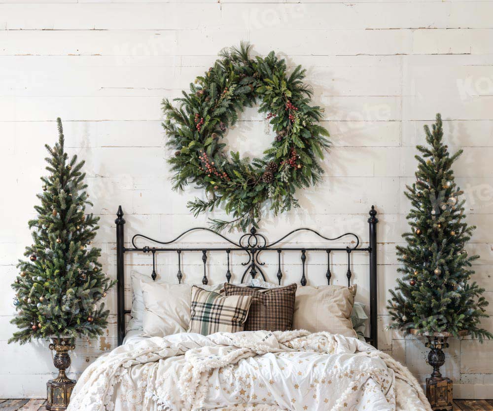 Kate Christmas Tree Room Backdrop Designed by Emetselch - Kate Backdrop AU