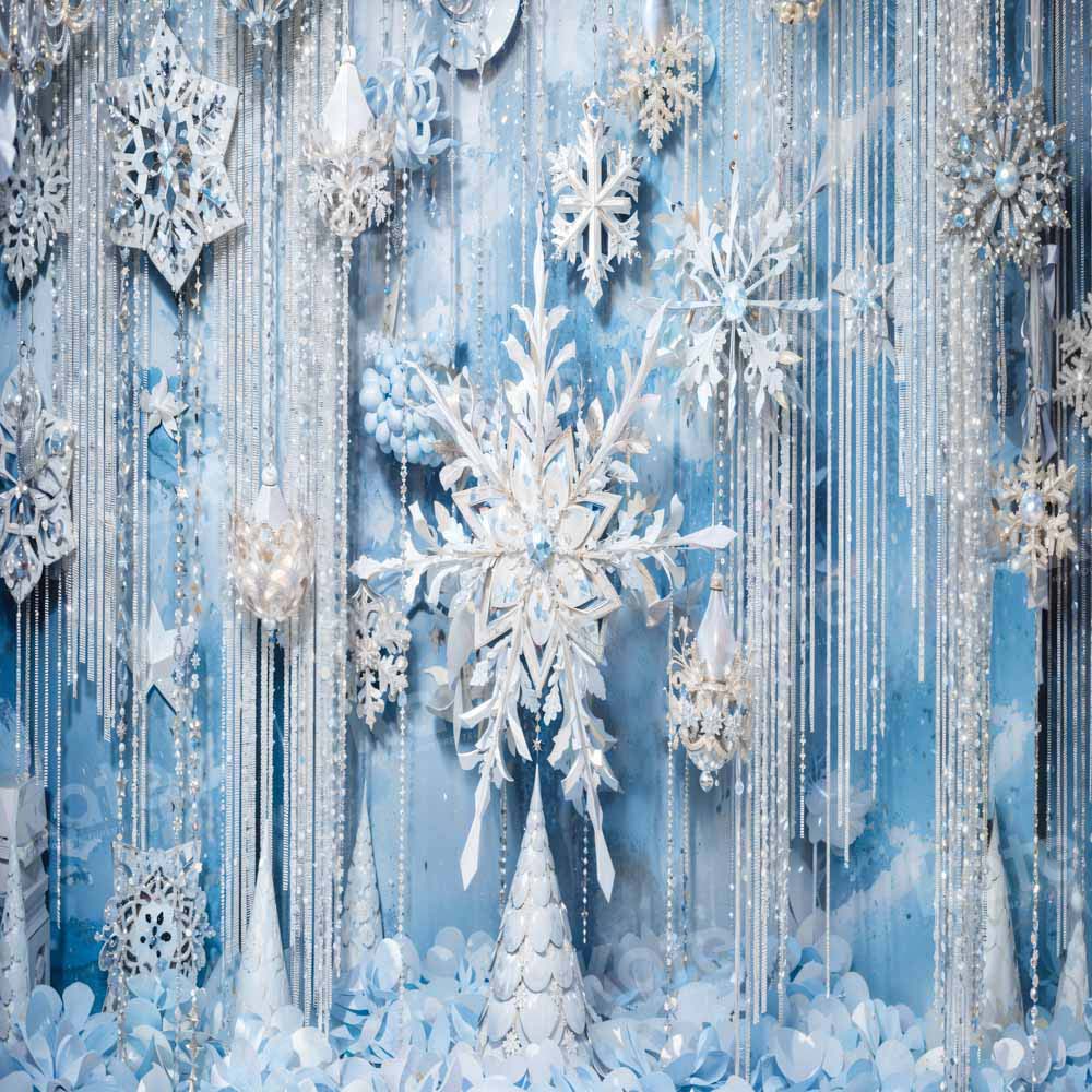 Kate Blue Ice World Backdrop Designed by Chain Photography - Kate Backdrop AU