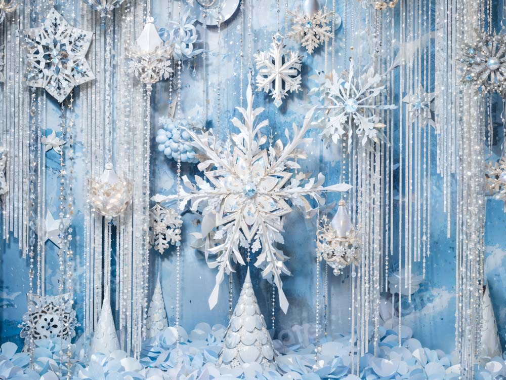 Kate Blue Ice World Backdrop Designed by Chain Photography - Kate Backdrop AU