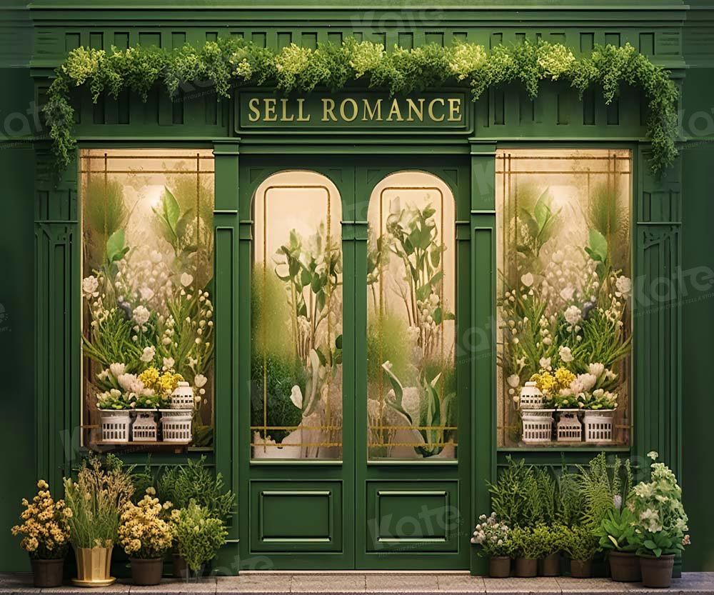 Kate Sell Romance Green Backdrop Designed by Chain Photography - Kate Backdrop AU