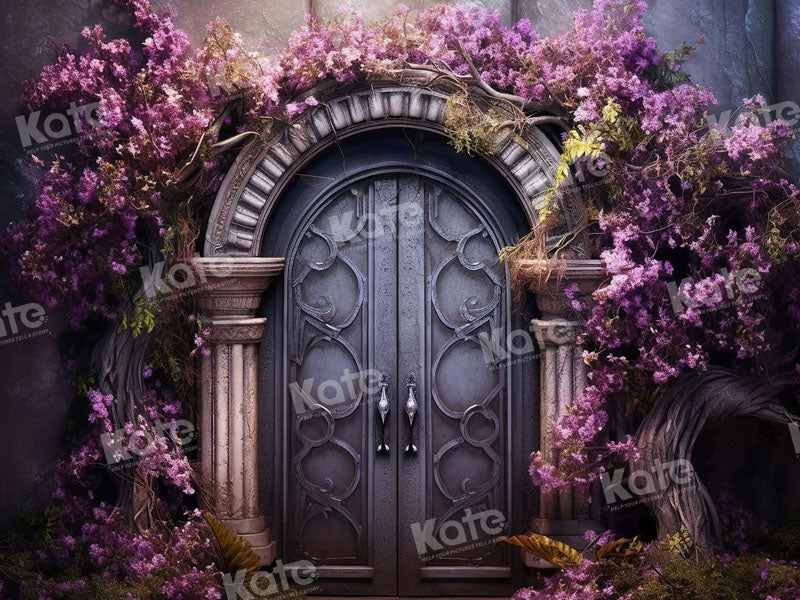 Kate Purple Garden Backdrop Spring for Photography