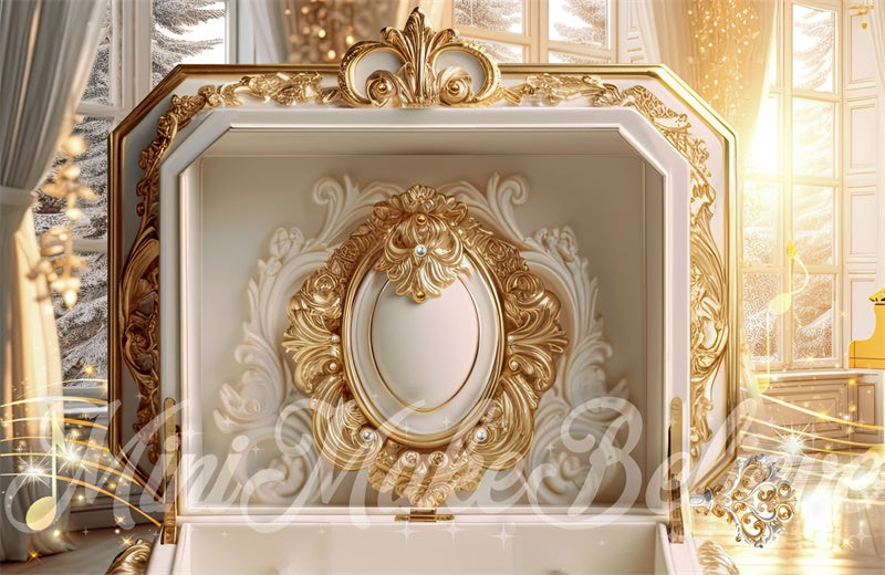 Kate Music Box Room Backdrop Designed by Mini MakeBelieve - Kate Backdrop AU