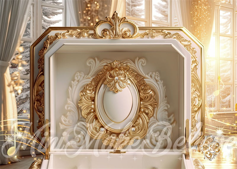 Kate Music Box Room Backdrop Designed by Mini MakeBelieve - Kate Backdrop AU