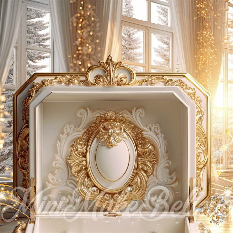 Kate Music Box Room Backdrop Designed by Mini MakeBelieve - Kate Backdrop AU