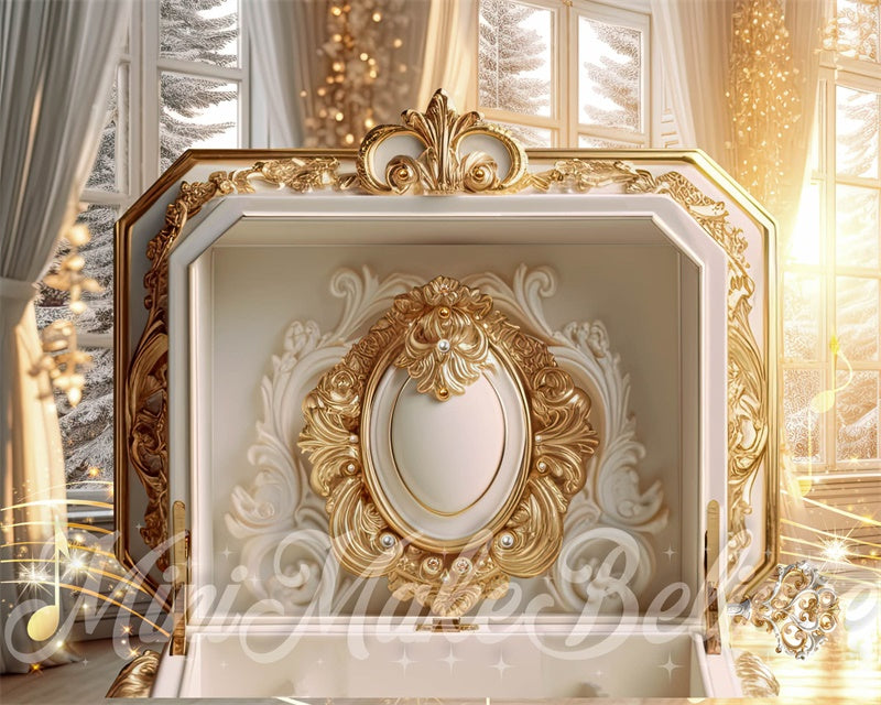 Kate Music Box Room Backdrop Designed by Mini MakeBelieve - Kate Backdrop AU