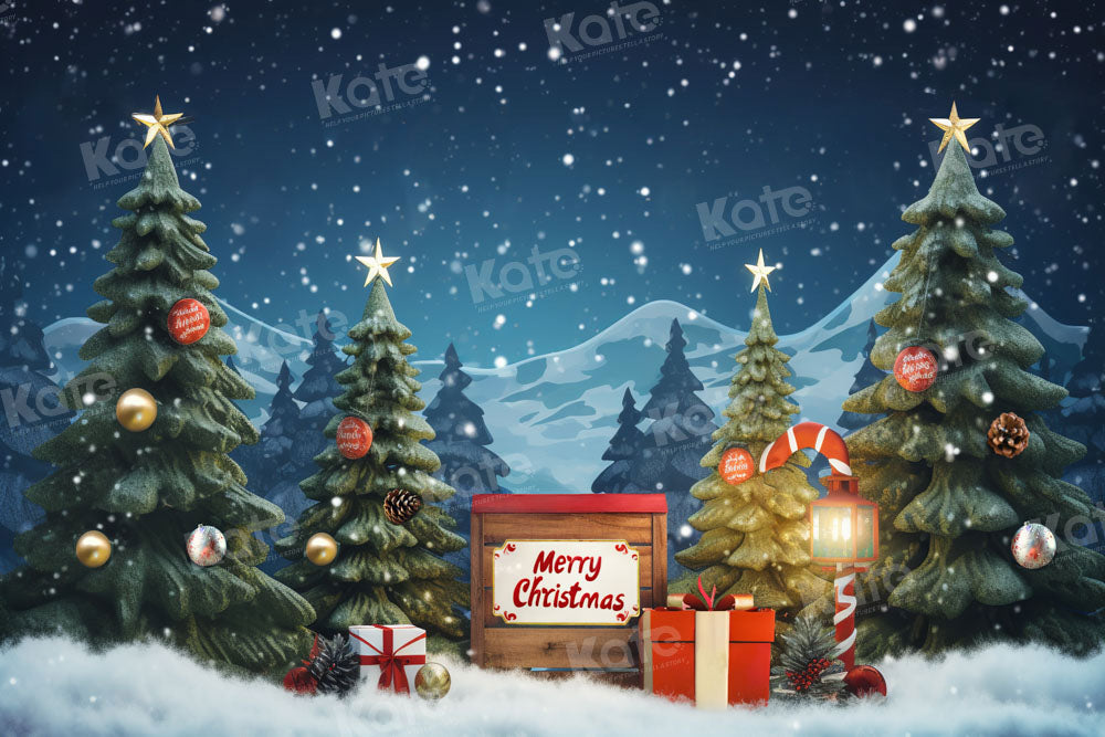 Kate Merry Christmas Eve Backdrop Designed by Emetselch - Kate Backdrop AU