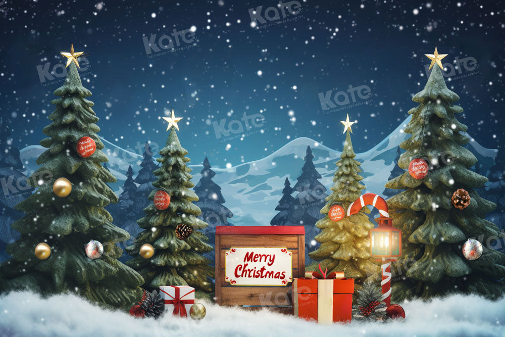 Kate Merry Christmas Eve Backdrop Designed by Emetselch - Kate Backdrop AU