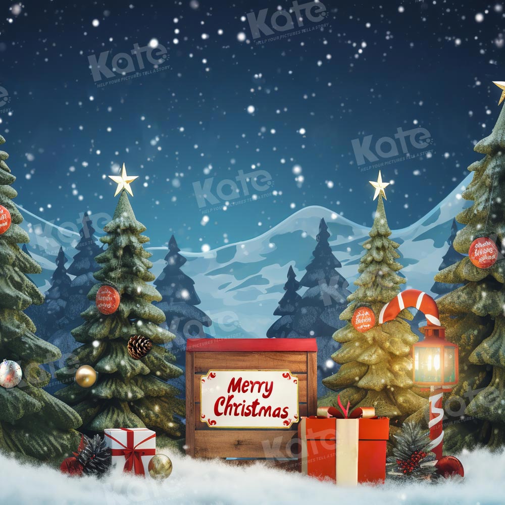 Kate Merry Christmas Eve Backdrop Designed by Emetselch - Kate Backdrop AU