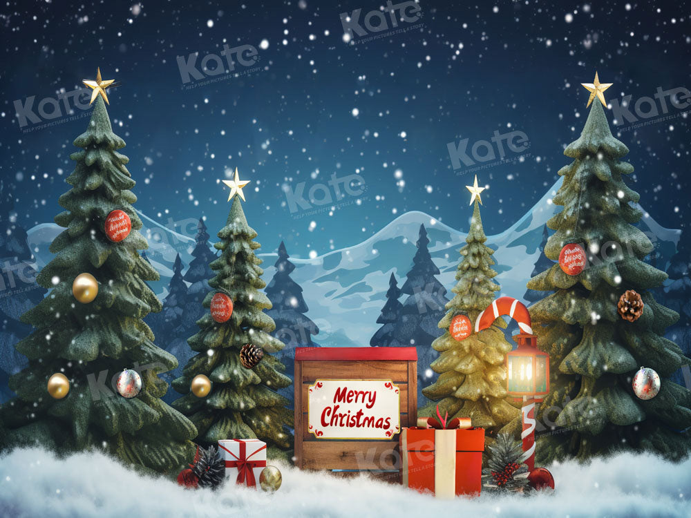 Kate Merry Christmas Eve Backdrop Designed by Emetselch - Kate Backdrop AU