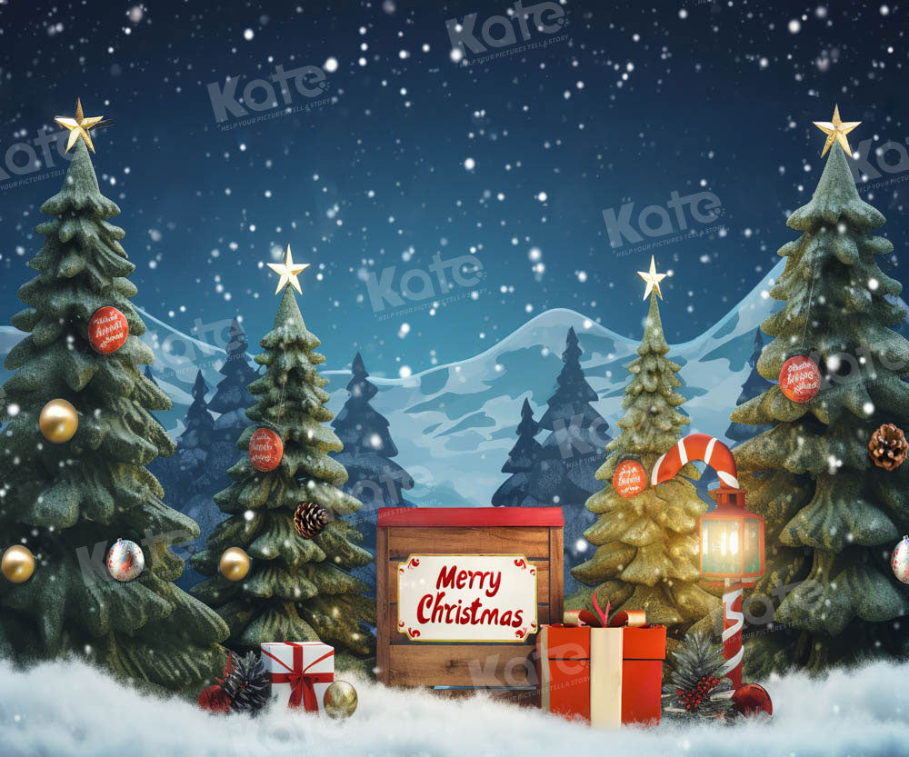 Kate Merry Christmas Eve Backdrop Designed by Emetselch - Kate Backdrop AU