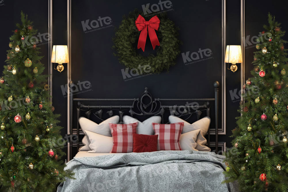Kate Christmas Bedroom Backdrop Designed by Emetselch - Kate Backdrop AU