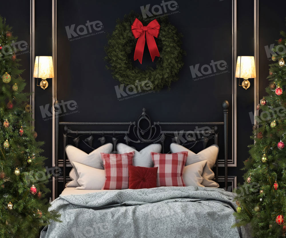 Kate Christmas Bedroom Backdrop Designed by Emetselch - Kate Backdrop AU