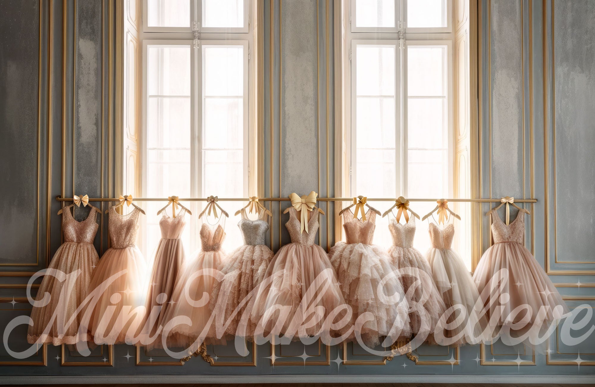 Kate Valentine Ballet Dresses Backdrop Designed by Mini MakeBelieve - Kate Backdrop AU