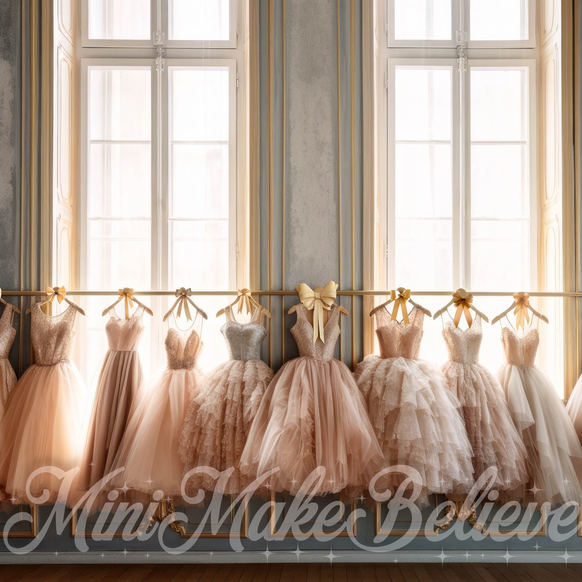 Kate Valentine Ballet Dresses Backdrop Designed by Mini MakeBelieve - Kate Backdrop AU