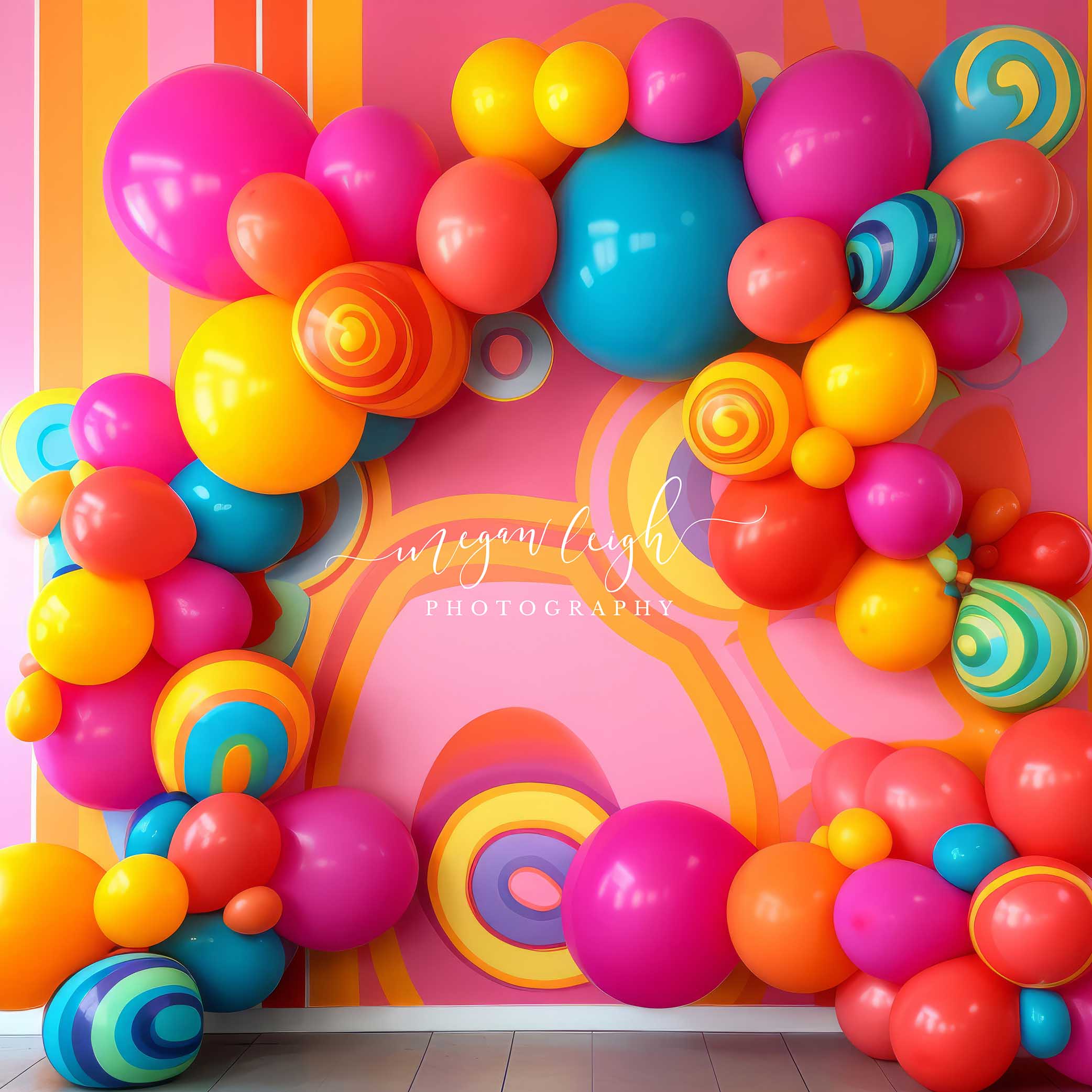 Kate Groovy Wall Backdrop Designed by Megan Leigh Photography - Kate Backdrop AU