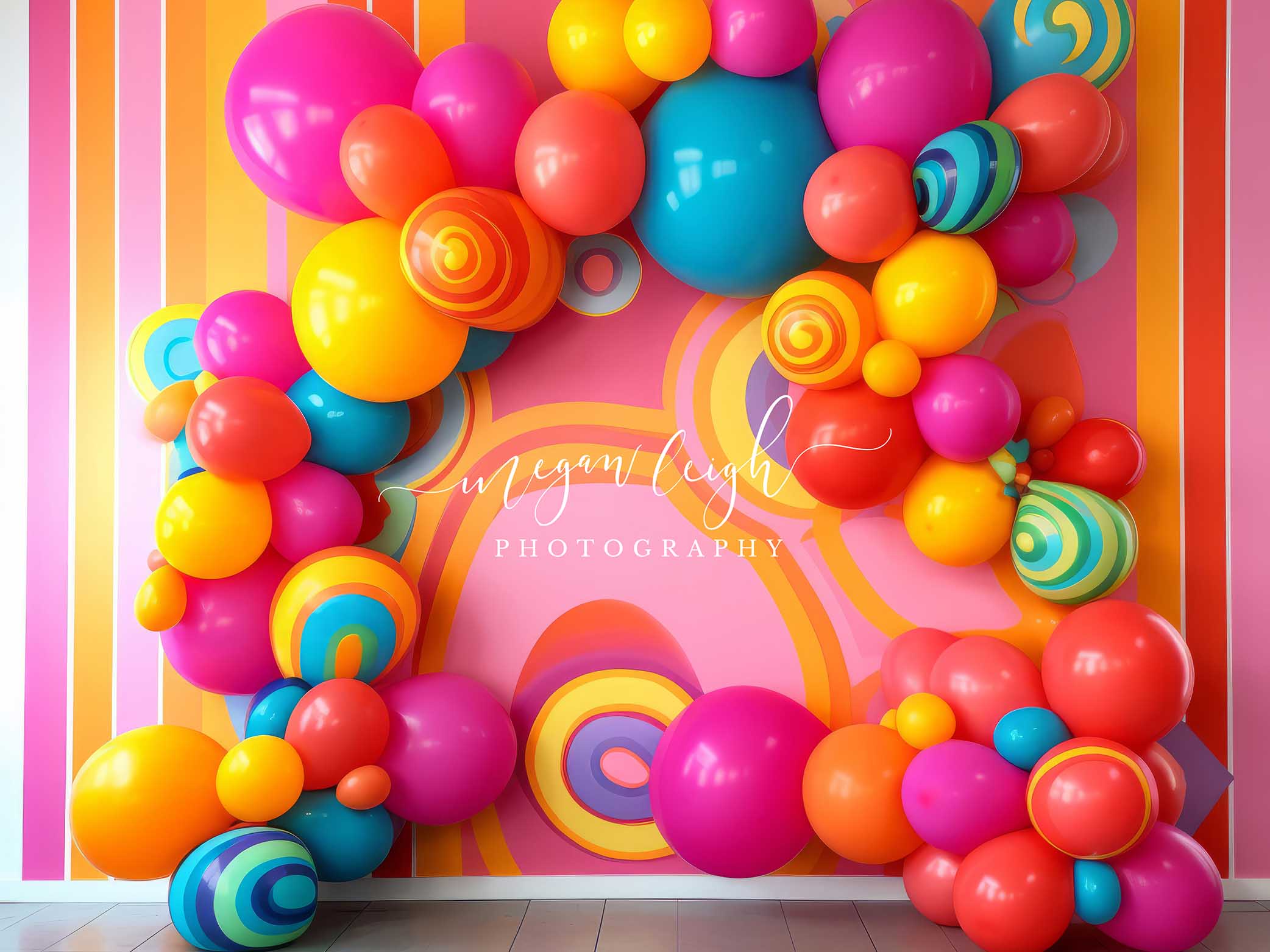 Kate Groovy Wall Backdrop Designed by Megan Leigh Photography - Kate Backdrop AU