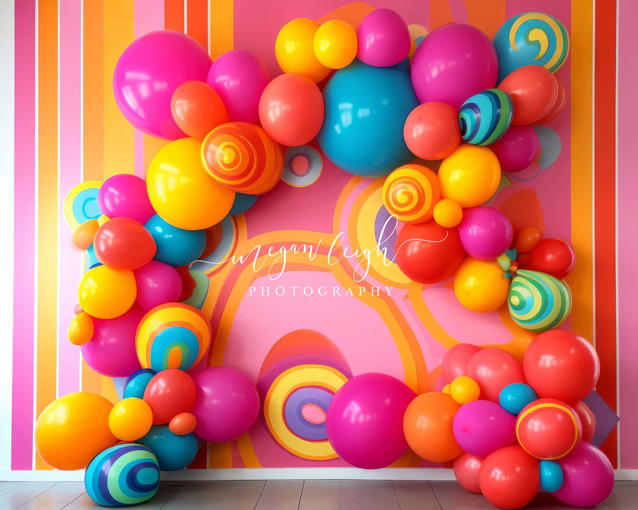 Kate Groovy Wall Backdrop Designed by Megan Leigh Photography - Kate Backdrop AU