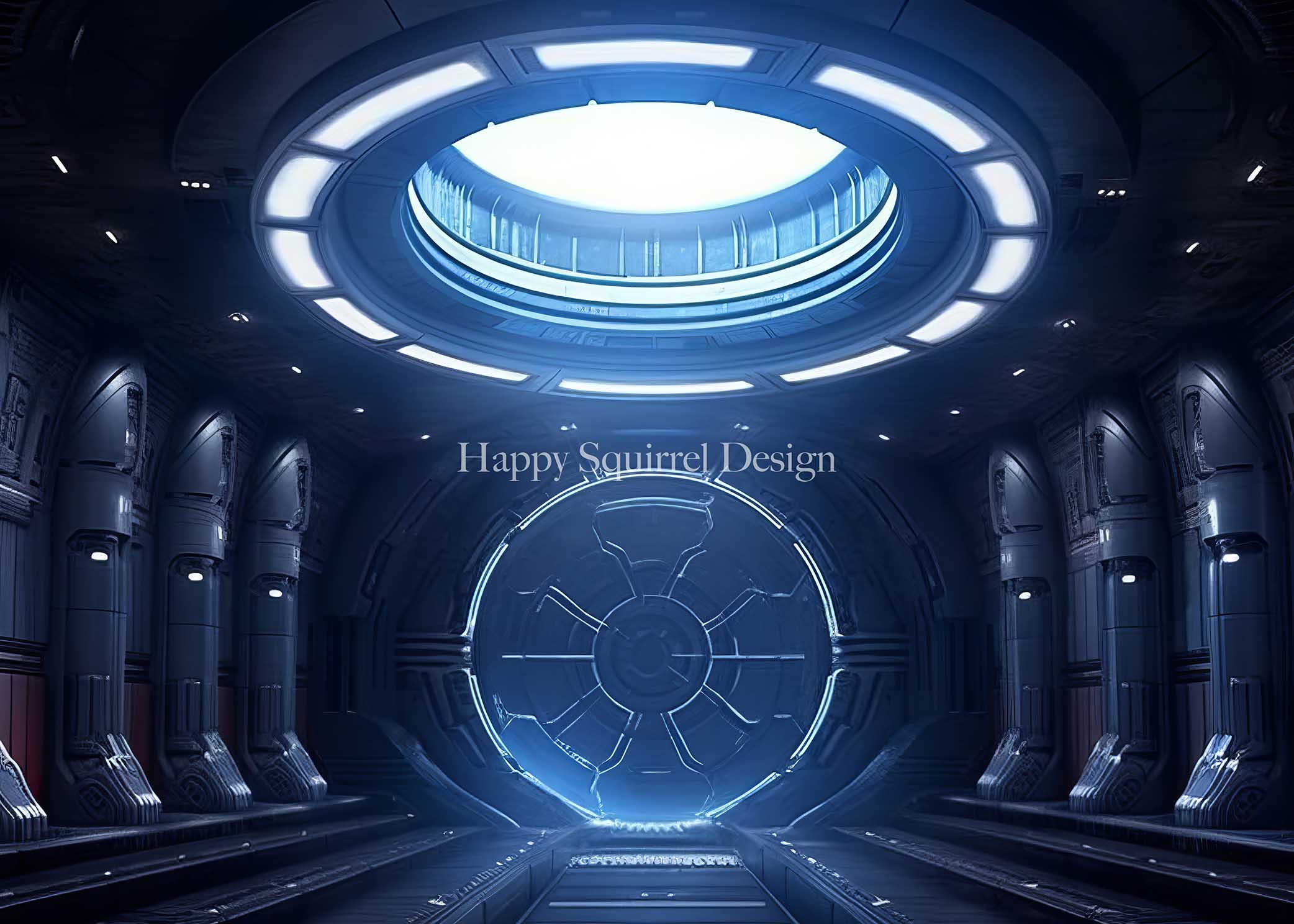 Kate Space Port Backdrop Designed by Happy Squirrel Design - Kate Backdrop AU