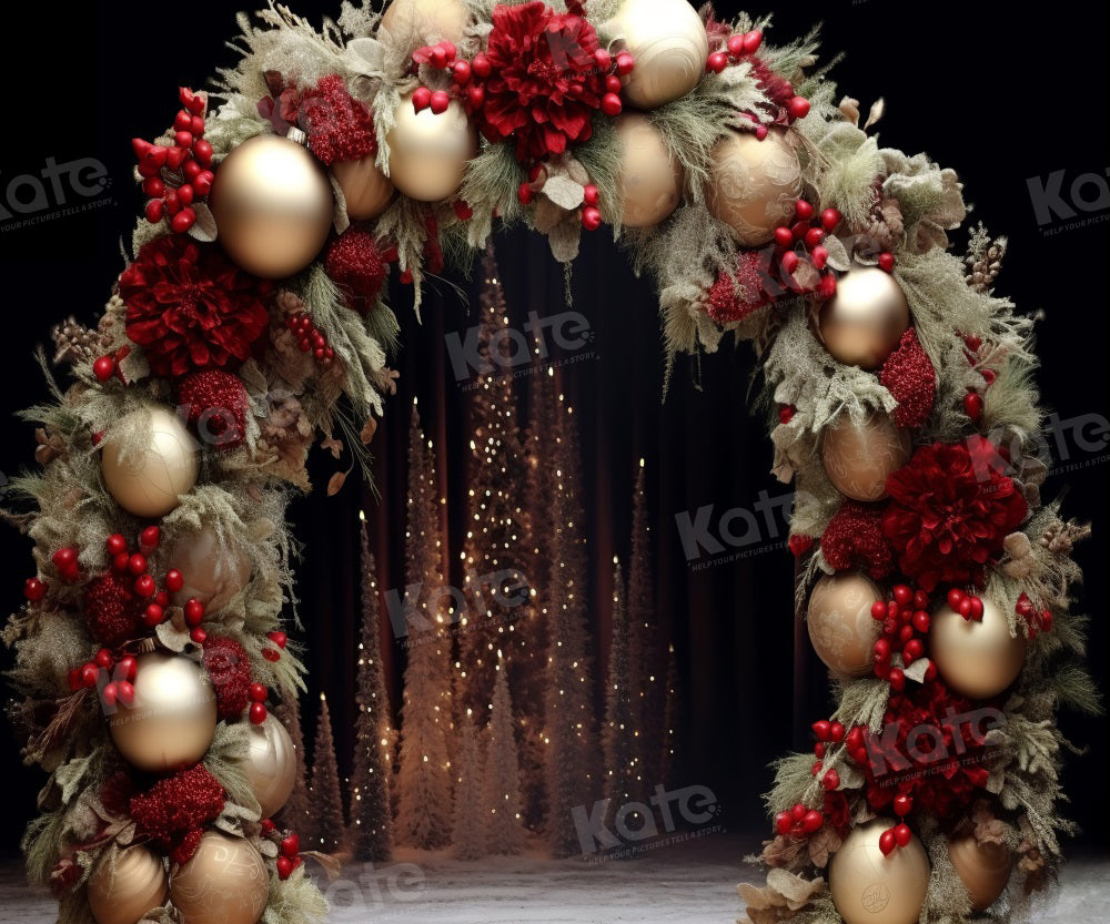 Kate Christmas Arch Backdrop for Photography