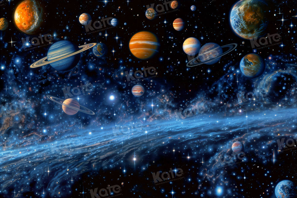 Kate Cosmic Planet Backdrop Designed by Chain Photography - Kate Backdrop AU