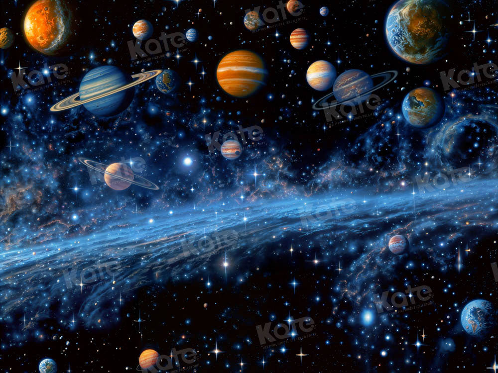 Kate Cosmic Planet Backdrop Designed by Chain Photography - Kate Backdrop AU