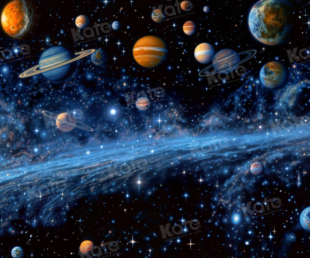 Kate Cosmic Planet Backdrop Designed by Chain Photography - Kate Backdrop AU