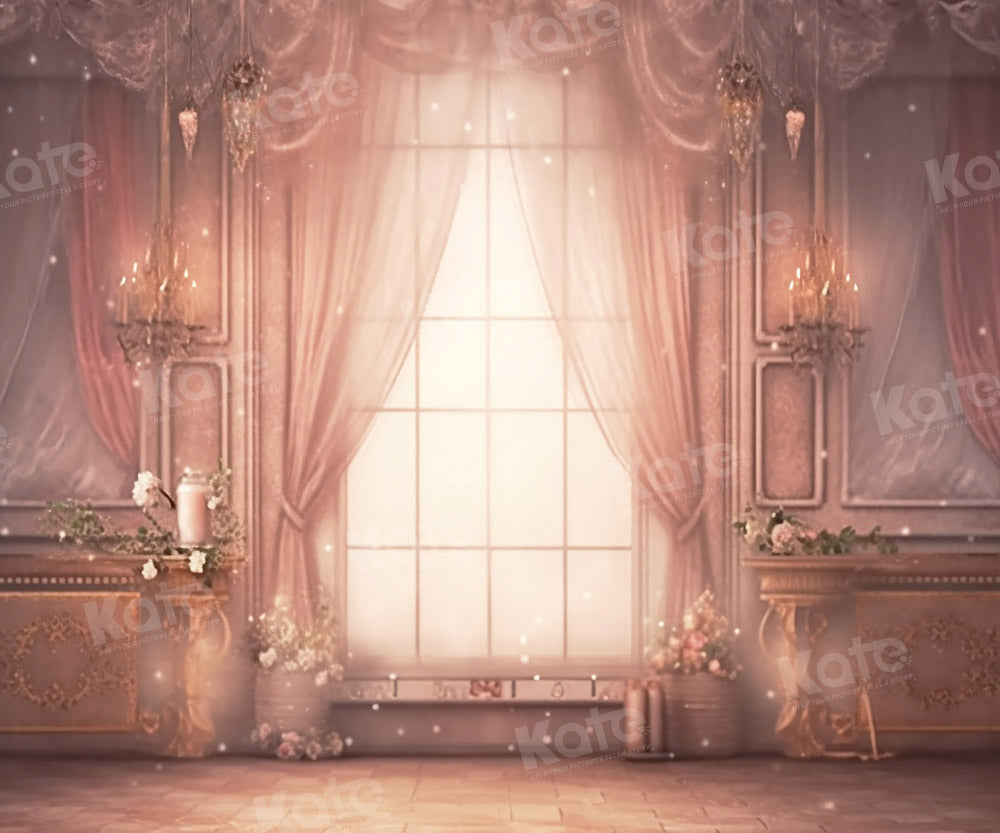 Kate Hazy Window Sheer Curtain Kackdrop Designed by Chain Photography - Kate Backdrop AU