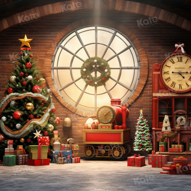 Kate Indoor Christmas Tree Festive Backdrop for Photography - Kate Backdrop AU