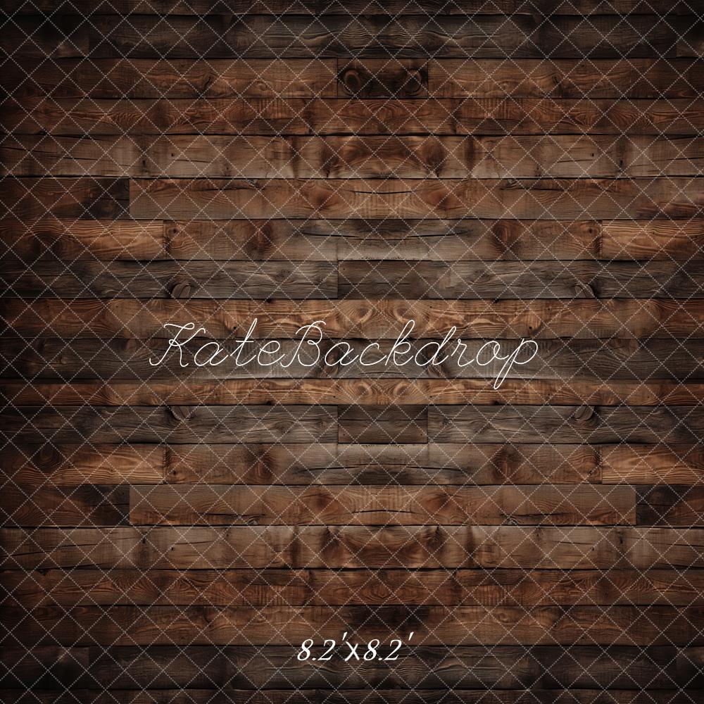 Kate Old Brown Wood Floor Backdrop Designed by Kate Image - Kate Backdrop AU